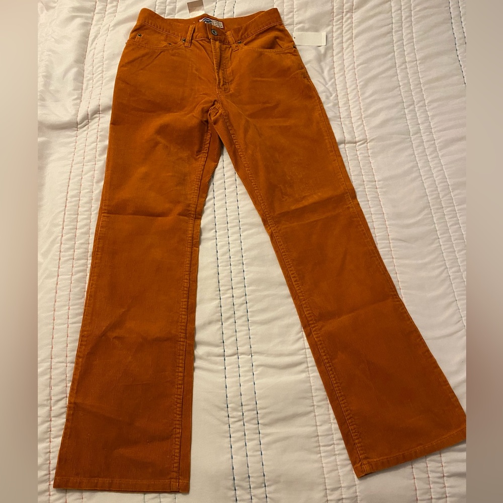 New Orange Corduroy “Old Navy” Jeans, Size 6